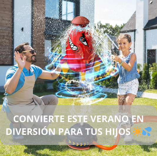 COHETE PROPULSOR DE AGUA 🚀☀️💦