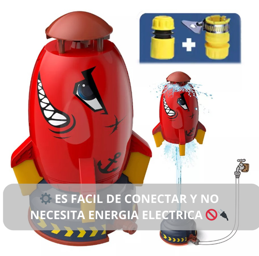 COHETE PROPULSOR DE AGUA 🚀☀️💦